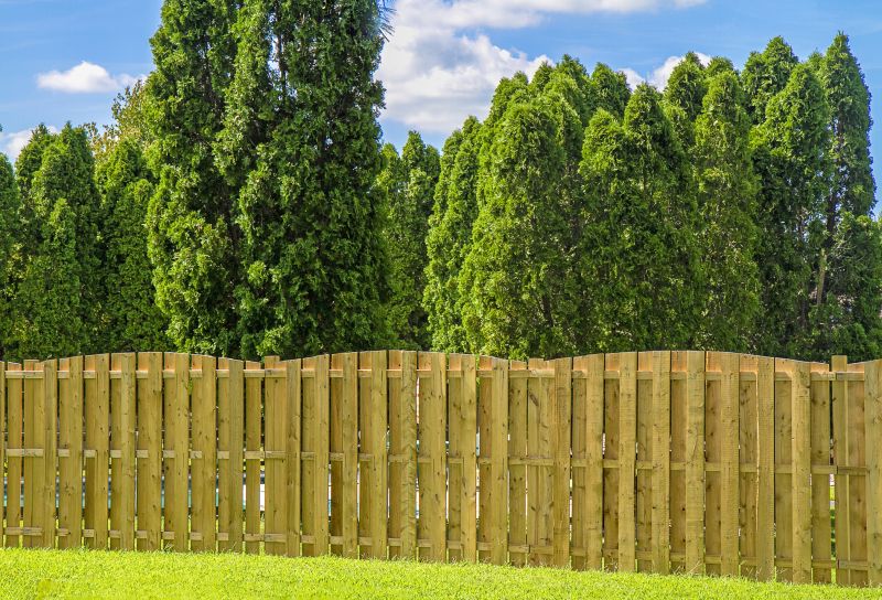 Treated Fence Installation